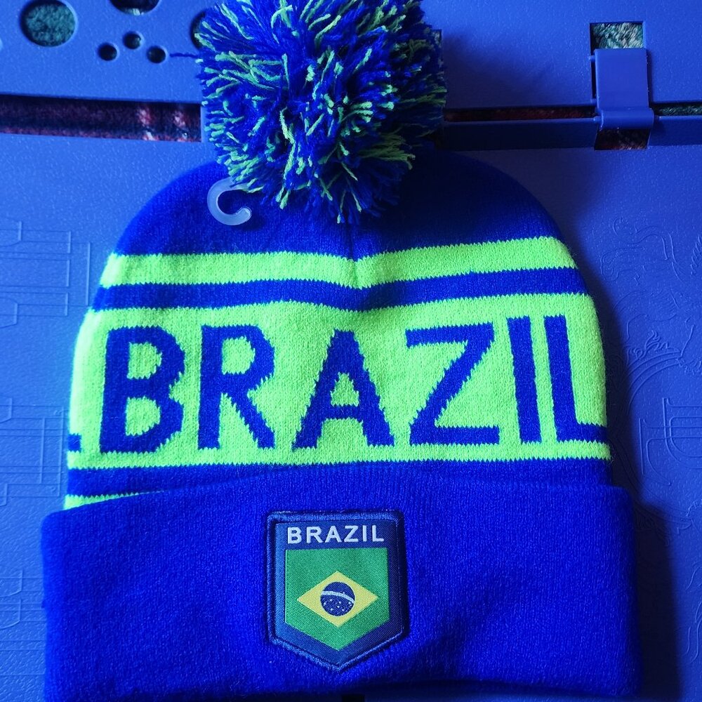 Beanie Brazil 🇧🇷 Azul